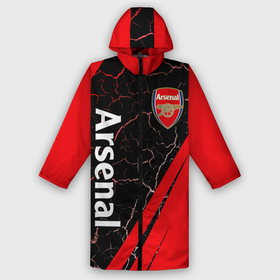 Дождевик унисекс 3D с принтом ARSENAL   Арсенал в городе Новоалтайск,  |  | arsenal | club | footbal | logo | арсенал | знак | клуб | логотип | логотипы | символ | символы | форма | футбол | футбольная | футбольный