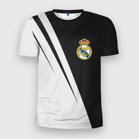 Мужская футболка 3D спортивная с принтом REAL MADRID / РЕАЛ МАДРИД , 100% полиэстер с улучшенными характеристиками | приталенный силуэт, круглая горловина, широкие плечи, сужается к линии бедра | football | logo | madrid | real | realmadrid | sport | клуб | лого | логотип | логотипы | мадрид | реал | реалмадрид | символ | символы | спорт | форма | футбол | футбольная