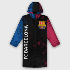 Дождевик унисекс 3D с принтом FC BARCELONA. в городе Новоалтайск,  |  | barca | barcelona | fc barca | барка | барселона