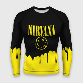 Мужской рашгард 3D с принтом Nirvana. в Екатеринбурге,  |  | music | nirvana | rock | smile | американская рок группа | гранж | известные личности | крист новоселич | курт кобейн | музыка | музыканты | нирвана | панк рок | певцы | рок | смайл | хард рок | хэви металл