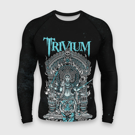 Мужской рашгард 3D с принтом Trivium в Санкт-Петербурге,  |  | Тематика изображения на принте: trivium | грув метал | группы | метал | музыка | рок | тривиум | трэш метал | хеви метал