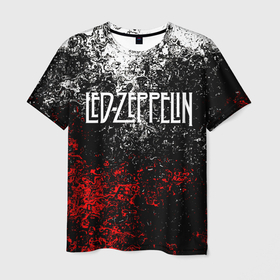 Мужская футболка 3D с принтом Led Zeppelin. в Петрозаводске, 100% полиэфир | прямой крой, круглый вырез горловины, длина до линии бедер | led zeppelin | music | rock | блюз рок | британская рок группа | джимми пейдж | известные личности | лед зеппелин | лэд зиппелин | музыка | музыканты | певцы | рок | фолк рок | хард рок | хеви метал