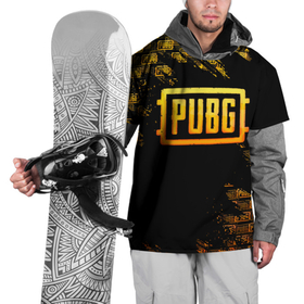 Накидка на куртку 3D с принтом PUBG в Курске, 100% полиэстер |  | battlegrounds | playerunknown s | pubg | вода | згип | игра | компьютерная игра | огонь | огонь и вода | пабг | пубг | шутер
