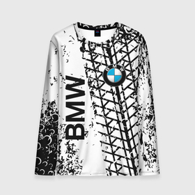 Мужской лонгслив 3D с принтом BMW. в Санкт-Петербурге, 100% полиэстер | длинные рукава, круглый вырез горловины, полуприлегающий силуэт | bmw | bmw performance | m | motorsport | performance | бмв | моторспорт