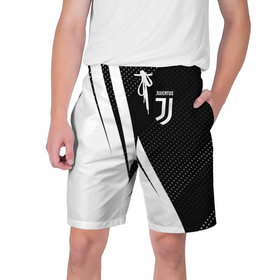 Мужские шорты 3D с принтом JUVENTUS / ЮВЕНТУС в Тюмени,  полиэстер 100% | прямой крой, два кармана без застежек по бокам. Мягкая трикотажная резинка на поясе, внутри которой широкие завязки. Длина чуть выше колен | ball | club | dtynec | foot | football | italy | juventus | logo | ronaldo | sport | team | дибала | италия | клуб | лого | логотип | логотипы | огмутегы | роналдо | сборная | символ | символы | спорт | форма | футбол | футболист | футболисту | 