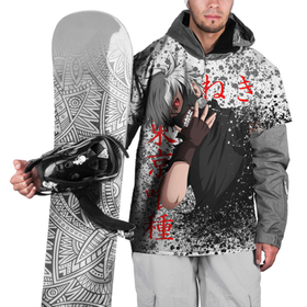 Накидка на куртку 3D с принтом ТОКИЙСКИЙ ГУЛЬ в Белгороде, 100% полиэстер |  | anime | ghoul | manga | tokyo | tokyo ghoul | аниме | гуль | канеки | кровь | манга | токийский гуль | токио