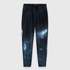 Мужские брюки 3D с принтом Млечный путь , 100% полиэстер | манжеты по низу, эластичный пояс регулируется шнурком, по бокам два кармана без застежек, внутренняя часть кармана из мелкой сетки | вселенная | галактика | звезды | космос | млечный путь