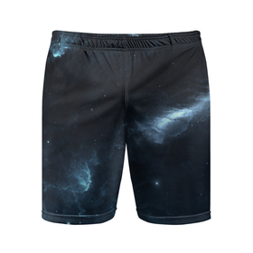 Мужские шорты спортивные с принтом Млечный путь в Курске,  |  | вселенная | галактика | звезды | космос | млечный путь
