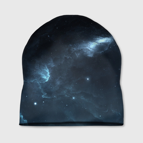 Шапка 3D с принтом Млечный путь в Курске, 100% полиэстер | универсальный размер, печать по всей поверхности изделия | вселенная | галактика | звезды | космос | млечный путь