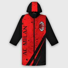 Дождевик унисекс 3D с принтом AC MILAN   МИЛАН в городе Новоалтайск,  |  | ac | ac milan | acm | football | logo | milan | sport | клуб | лого | логотип | логотипы | милан | символ | символы | спорт | форма | футбол | футбольная | футбольный