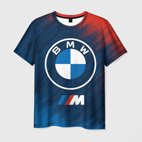 Мужская футболка 3D с принтом BMW   БМВ в Курске, 100% полиэфир | прямой крой, круглый вырез горловины, длина до линии бедер | 2020 | auto | b m w | bmv | bmw | car | logo | moto | performance | power | series | sport | авто | б м в | бмв | игра | игры | иьц | лого | логотип | марка | машина | мото | мотоцикл | павер | перфоманс | серии | серия | символ | спорт