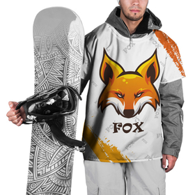 Накидка на куртку 3D с принтом FOX в Белгороде, 100% полиэстер |  | animals | fox | foxes | foxy | ginger | животные | лис | лиса | лисенок | лисий | лисица | лисицы | лисичка | лисички | лисы | лисята | оранжевый