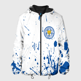 Мужская куртка 3D с принтом Leicester City в Тюмени, ткань верха — 100% полиэстер, подклад — флис | прямой крой, подол и капюшон оформлены резинкой с фиксаторами, два кармана без застежек по бокам, один большой потайной карман на груди. Карман на груди застегивается на липучку | Тематика изображения на принте: city | content | epl | football | foxes | goal | goals | highlights | jamie vardy | king power stadium | lcfc | lcfc tv | leicester | leicester city | leicester city fc | mahrez | man city | manchester city | pep gu | premier league | soccer | vardy | vid