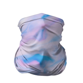 Бандана-труба 3D с принтом BluePink в Санкт-Петербурге, 100% полиэстер, ткань с особыми свойствами — Activecool | плотность 150‒180 г/м2; хорошо тянется, но сохраняет форму | Тематика изображения на принте: gradient | swirl | swirly | абстракция | акварель | без дизайна | волны | голубая | градиент | графика | краски | на каждый день | облака | омбре | разноцветные разводы | рисунок | розовая | розовый | софтовая
