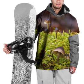 Накидка на куртку 3D с принтом Мох в Новосибирске, 100% полиэстер |  | Тематика изображения на принте: гриб | грибы | дерево | деревья | зелёные | зелёный | зелень | лес | леса | лесной | мох | мхи | пенёк | пеньки | пни | поганка | поганки | природа | природный | флора