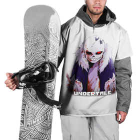 Накидка на куртку 3D с принтом UNDERTALE в Санкт-Петербурге, 100% полиэстер |  | sans | undertale | андертале | андертейл | игра | подземная история | подземная сказка | санс | ундертале