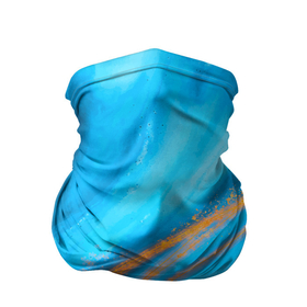 Бандана-труба 3D с принтом Краски , 100% полиэстер, ткань с особыми свойствами — Activecool | плотность 150‒180 г/м2; хорошо тянется, но сохраняет форму | абстракция | блестки | краска | фон