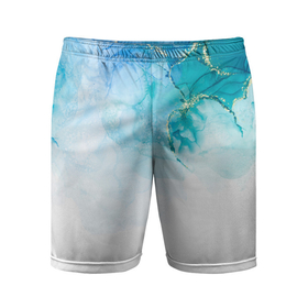 Мужские шорты спортивные с принтом Краски ,  |  | абстракция | блестки | краска | фон
