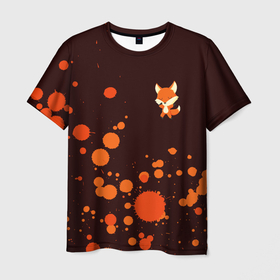 Мужская футболка 3D с принтом ЛИСИЧКА / FOXY в Петрозаводске, 100% полиэфир | прямой крой, круглый вырез горловины, длина до линии бедер | animals | fox | foxes | foxy | ginger | животные | лис | лиса | лисенок | лисий | лисица | лисицы | лисичка | лисички | лисы | лисята | оранжевый