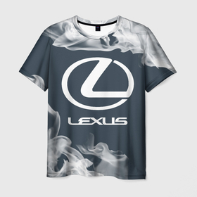 Мужская футболка 3D с принтом LEXUS / ЛЕКСУС в Санкт-Петербурге, 100% полиэфир | прямой крой, круглый вырез горловины, длина до линии бедер | auto | lexus | logo | moto | symbol | авто | автомобиль | гонки | лексус | лого | логотип | логотипы | марка | машина | мото | символ | символы