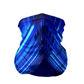 Бандана-труба 3D с принтом Неоновый тоннель в Санкт-Петербурге, 100% полиэстер, ткань с особыми свойствами — Activecool | плотность 150‒180 г/м2; хорошо тянется, но сохраняет форму | неон | неоновый тоннель | тоннель | треугольник | треугольный коридор | фантастический тоннель