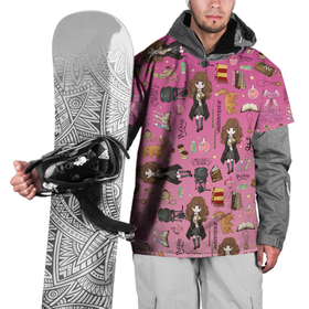 Накидка на куртку 3D с принтом Гермиона в Санкт-Петербурге, 100% полиэстер |  | Тематика изображения на принте: harry potter | hermione granger | vdzabma | гарри поттер | гермиона грейнджер