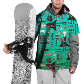 Накидка на куртку 3D с принтом Драко в Тюмени, 100% полиэстер |  | Тематика изображения на принте: draco malfoy | harry potter | vdzabma | гарри поттер | драко малфой | дрейко малфой