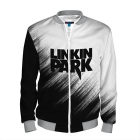 Мужской бомбер 3D с принтом Linkin Park , 100% полиэстер | застегивается на молнию, по бокам два кармана без застежек, по низу бомбера и на воротнике - эластичная резинка | linkin park | music | rok | брэд делсон | гитара | джо хан | кайл кристнер | линкин парк | майк шинода | марк уэйкфилд | музыка | роб бурдон | рок | феникс фаррелл | честер беннингтон