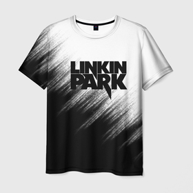 Мужская футболка 3D с принтом Linkin Park в Белгороде, 100% полиэфир | прямой крой, круглый вырез горловины, длина до линии бедер | linkin park | music | rok | брэд делсон | гитара | джо хан | кайл кристнер | линкин парк | майк шинода | марк уэйкфилд | музыка | роб бурдон | рок | феникс фаррелл | честер беннингтон