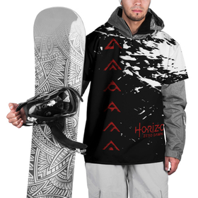 Накидка на куртку 3D с принтом HORIZON в Новосибирске, 100% полиэстер |  | gameplay | games | horizon | horizon zero dawn | ps4 | зеро давн | игры | надпись