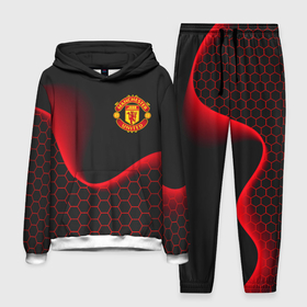 Мужской костюм 3D (с толстовкой) с принтом MANCHESTER UNITED в городе Новоалтайск,  |  | football | manchester united | англия. | кристал пэлас | манчестер | манчестер сити | манчестер юнайтед | футбол