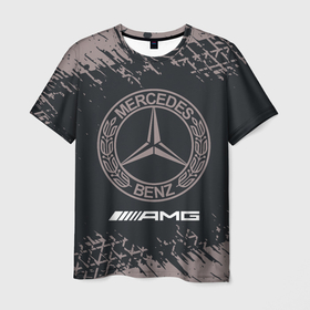 Мужская футболка 3D с принтом MERCEDES / Мерседес в Санкт-Петербурге, 100% полиэфир | прямой крой, круглый вырез горловины, длина до линии бедер | amg | auto | bens | benz | logo | merc | mercedes | mercedes benz | mersedes | moto | star | vthctltc | авто | амг | бенц | звезда | класс | лого | логотип | мерин | мерс | мерседес | мерседес бенц | мото | символ | символы | ьуксувуы
