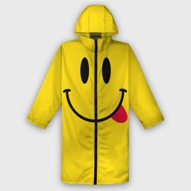 Дождевик унисекс 3D Смайлик: в городе Новоалтайск, | | cheerful | emoticon | icon | joy | smile | tongue | веселый | значок | радость | смайлик | улыбка | язык