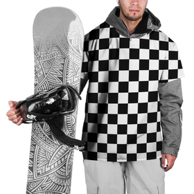Накидка на куртку 3D с принтом Шахматка , 100% полиэстер |  | абстракция | в клетку | игра | клетка | клеточка | тренд | черно белая | черно белая клетка | шахматка | шахматная клетка | шахматы