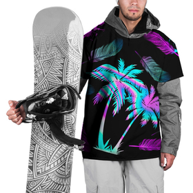Накидка на куртку 3D с принтом Неоновое лето в Тюмени, 100% полиэстер |  | брызги | вселенная | детская | для девочки | космос | красота | лето | мальчик | неон | пальма | пальмы | перо | перышко | пляж | потерялся | радуга | яркая