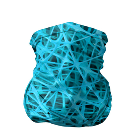 Бандана-труба 3D с принтом GARD$ER , 100% полиэстер, ткань с особыми свойствами — Activecool | плотность 150‒180 г/м2; хорошо тянется, но сохраняет форму | abstraction | acidic | blue | lines | mesh | shapes | surface | texture | абстракция | кислотный | линии | поверхность | сетка | текстура | формы