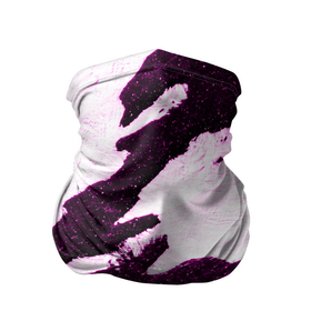 Бандана-труба 3D с принтом Shine в Екатеринбурге, 100% полиэстер, ткань с особыми свойствами — Activecool | плотность 150‒180 г/м2; хорошо тянется, но сохраняет форму | Тематика изображения на принте: abstraction | bw | ice | pink | shine | snow | texture | top view | white | абстракция | белый | блеск | вид сверху | лед | розовый | снег | текстура | чб