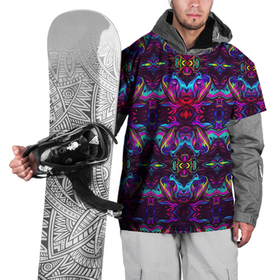 Накидка на куртку 3D с принтом Неоновые головы в Тюмени, 100% полиэстер |  | 3d | абстракция | брызги | геометрия | градиент | красивое | краски | много цветов | неон | переливание | прикольное | смешанные цвета | флюиды