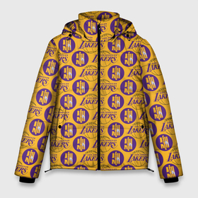 Мужская зимняя куртка 3D с принтом LA LAKERS в Тюмени, верх — 100% полиэстер; подкладка — 100% полиэстер; утеплитель — 100% полиэстер | длина ниже бедра, свободный силуэт Оверсайз. Есть воротник-стойка, отстегивающийся капюшон и ветрозащитная планка. 

Боковые карманы с листочкой на кнопках и внутренний карман на молнии. | bryant | james | jordan | kobe | la lakers | lakers | lebron | nba | баскетбол | брайант | брайнт | джеймс | джордан | коби | леброн | лейкерс | лэйкерс | мамба | нба | черная