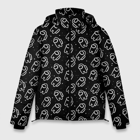 Мужская зимняя куртка 3D с принтом AMONG US в Тюмени, верх — 100% полиэстер; подкладка — 100% полиэстер; утеплитель — 100% полиэстер | длина ниже бедра, свободный силуэт Оверсайз. Есть воротник-стойка, отстегивающийся капюшон и ветрозащитная планка. 

Боковые карманы с листочкой на кнопках и внутренний карман на молнии. | among us | impostor | twitch | амонг ас | звезды | игра | космонавт | космонавты | космос | паттерн | предатель | среди нас | твитч | твич