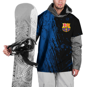 Накидка на куртку 3D с принтом FC Barcelona \ ФК Барселона. в Курске, 100% полиэстер |  | barca | barcelona | fc barca | барка | барселона