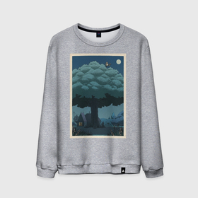 Мужской свитшот хлопок с принтом Мой сосед Тоторо   My Neighbor Totoro в Курске, 100% хлопок |  | весна | вода | девочка | дерево | деревья | звезды | зверек | корея | кот | котобус | лес | лето | луна | мифическое существо | на каждый день | небо | ночь | облака | облако | поле | птицы | пушистик | река