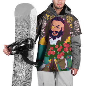 Накидка на куртку 3D с принтом Dota 2 Kunkka в Тюмени, 100% полиэстер |  | Тематика изображения на принте: dota 2 | dota 2 kunkka | kunkka | персонаж | пират | рисунок | цветы