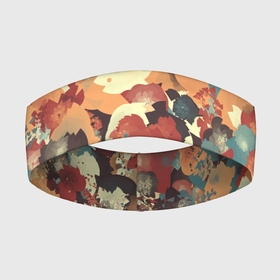 Повязка на голову 3D с принтом Осенние цвета ,  |  | abstract | autumn | hipster | paint | абстракция | краска | осень | пятна | хипстер