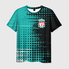 Мужская футболка 3D с принтом Liverpool \ Ливерпуль. в Тюмени, 100% полиэфир | прямой крой, круглый вырез горловины, длина до линии бедер | Тематика изображения на принте: lfc | liverpool | sport | ynwa | ливерпуль | лфк | спорт