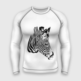 Мужской рашгард 3D с принтом Zebra в Тюмени,  |  | africa | black | savanna | stripe | white | zebra | африка | белый | зебра | полоска | саванна | черный