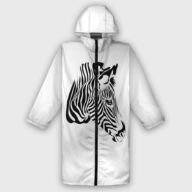 Дождевик унисекс 3D с принтом Zebra в Новосибирске,  |  | Тематика изображения на принте: africa | black | savanna | stripe | white | zebra | африка | белый | зебра | полоска | саванна | черный