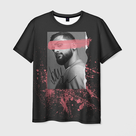 Мужская футболка 3D с принтом JONY в Петрозаводске, 100% полиэфир | прямой крой, круглый вырез горловины, длина до линии бедер | Тематика изображения на принте: jony | pop | музыка | поп | русская музыка | ты беспощадна