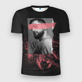Мужская футболка 3D спортивная с принтом JONY в Курске, 100% полиэстер с улучшенными характеристиками | приталенный силуэт, круглая горловина, широкие плечи, сужается к линии бедра | Тематика изображения на принте: jony | pop | музыка | поп | русская музыка | ты беспощадна