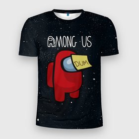 Мужская футболка 3D спортивная с принтом AMONG US в Белгороде, 100% полиэстер с улучшенными характеристиками | приталенный силуэт, круглая горловина, широкие плечи, сужается к линии бедра | among us | амонг ас | игра | космический | космический корабль | космонавт | космос | мем | среди нас | экшен